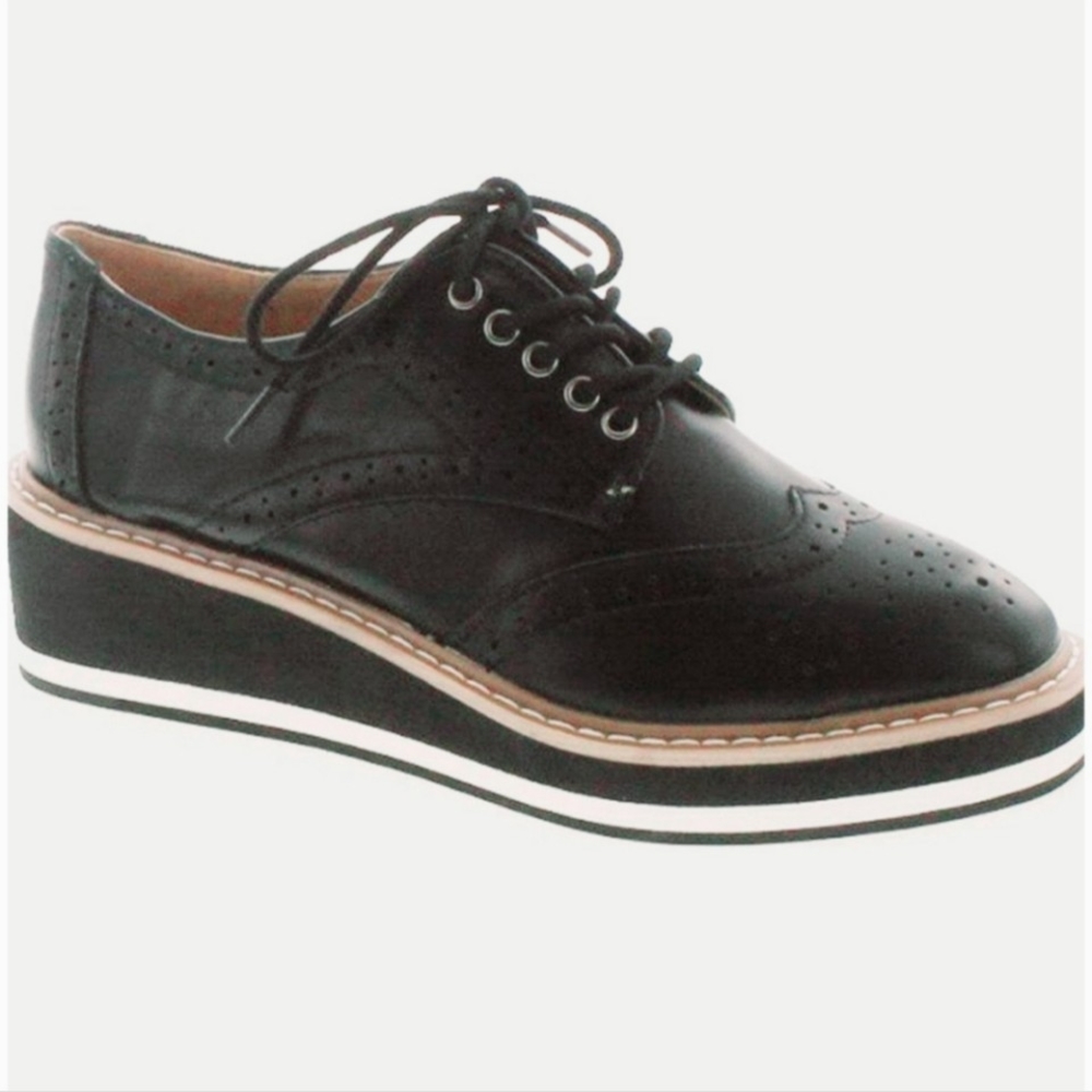 OXFORD FASHION LACE UP PLATFORMS